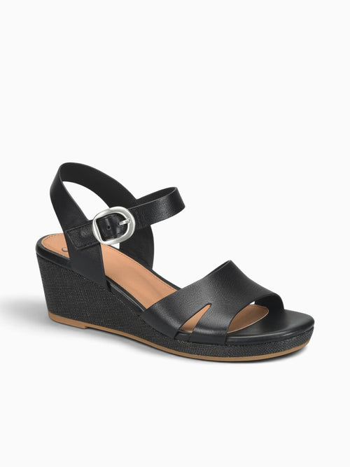 Vanessa Black Leather Black / 6 / M