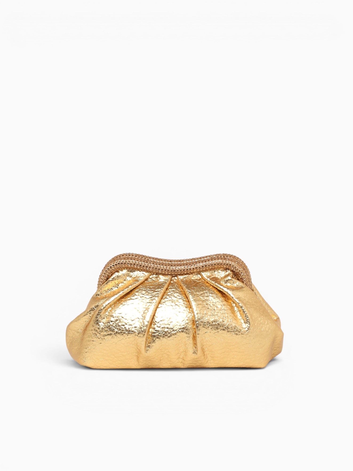 Ophelia Clutch Gold Gold