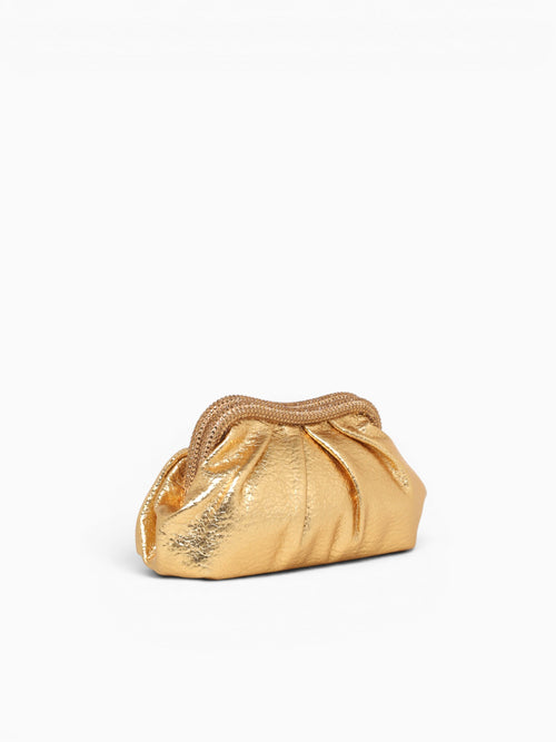 Ophelia Clutch Gold Gold