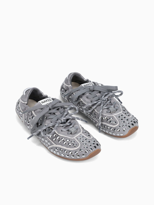 Soul Grey Stud Suede Grey / 35 / M