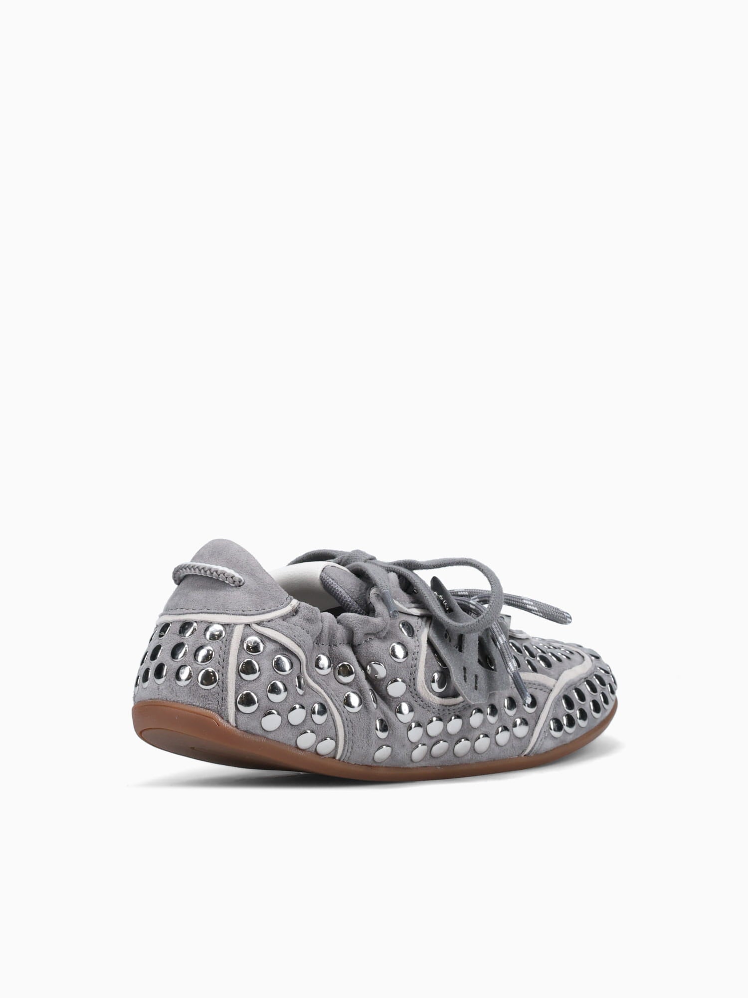 Soul Grey Stud Suede Grey / 35 / M