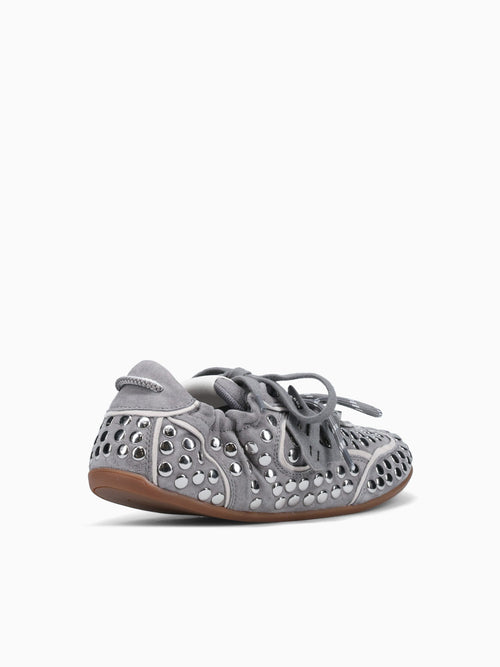 Soul Grey Stud Suede Grey / 35 / M