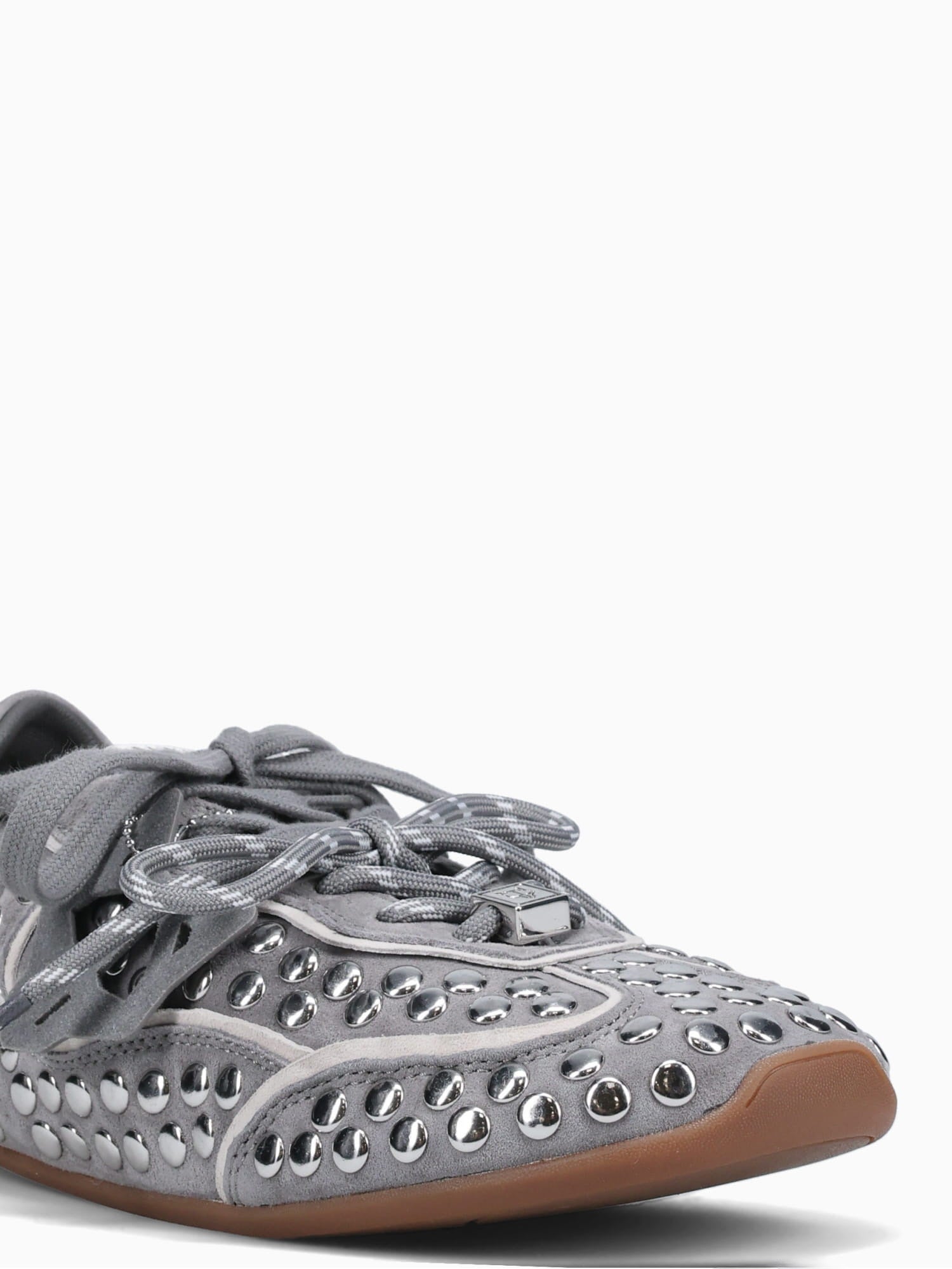 Soul Grey Stud Suede Grey / 35 / M