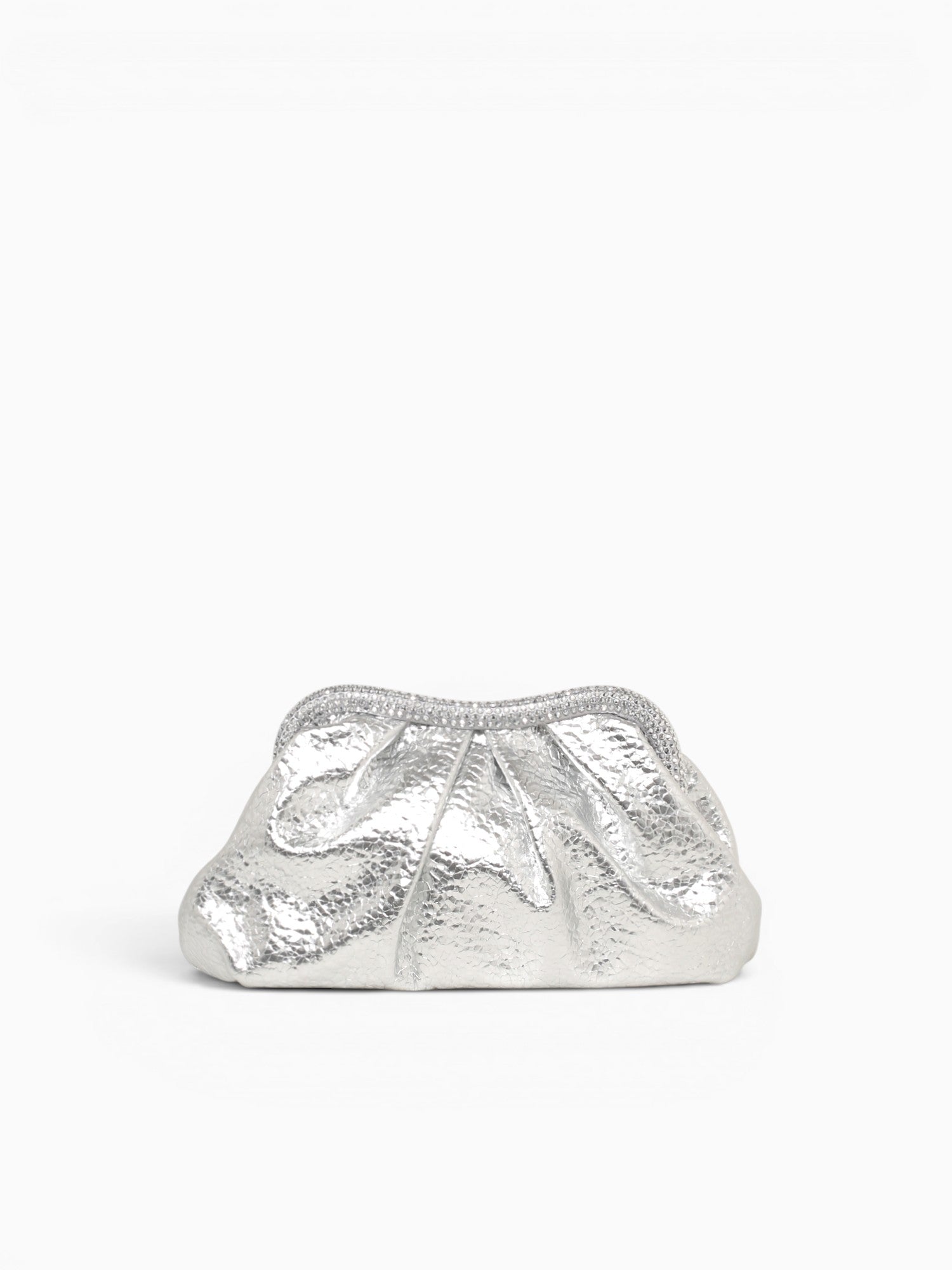 Ophelia Clutch Silver Silver