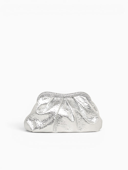 Ophelia Clutch Silver Silver