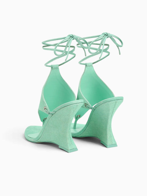 Rampage Mint Croc Suede Light Green / 35 / M