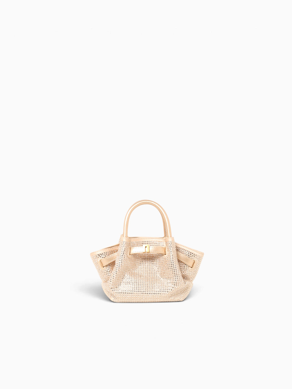 Hana Tiny Top Handle Champagne Champagne