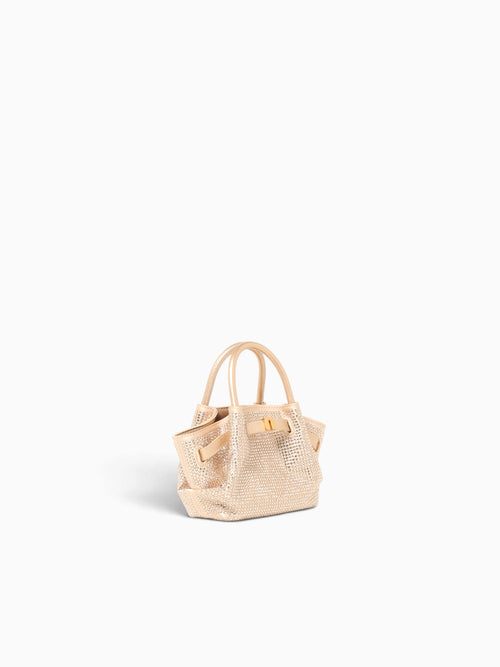 Hana Tiny Top Handle Champagne Champagne