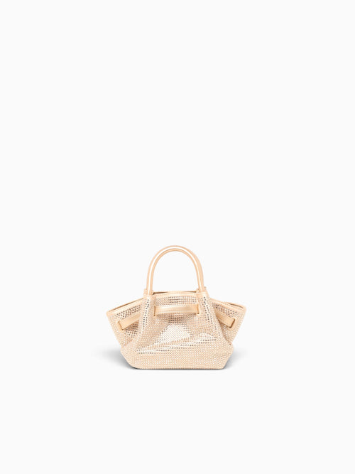 Hana Tiny Top Handle Champagne Champagne