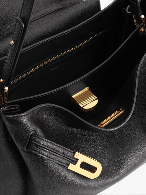 Rhea Shoulder Bag Black Black