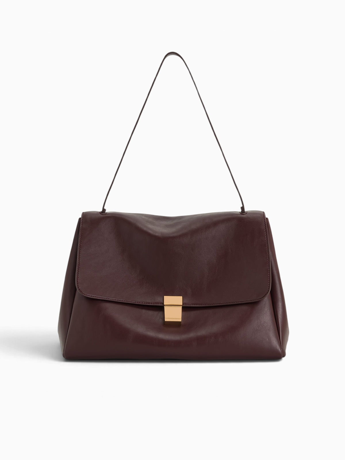 Hilary Shoulder Bag Burgundy Dark Red