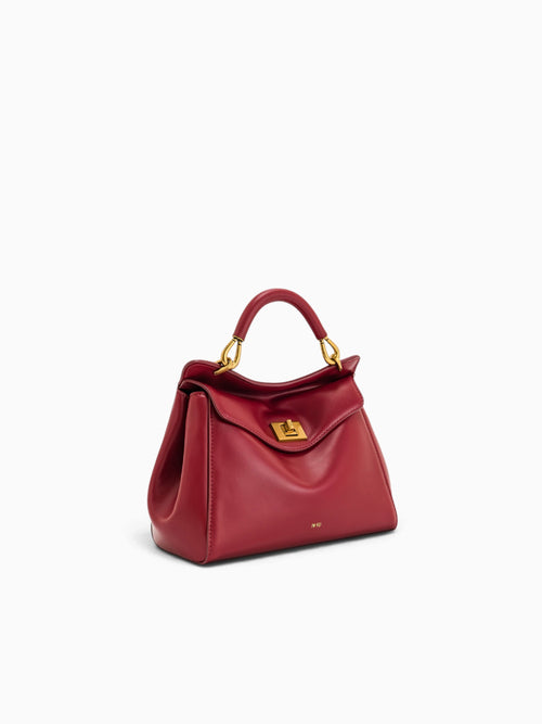 Lucia Top Handle Claret Red