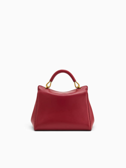 Lucia Top Handle Claret Red