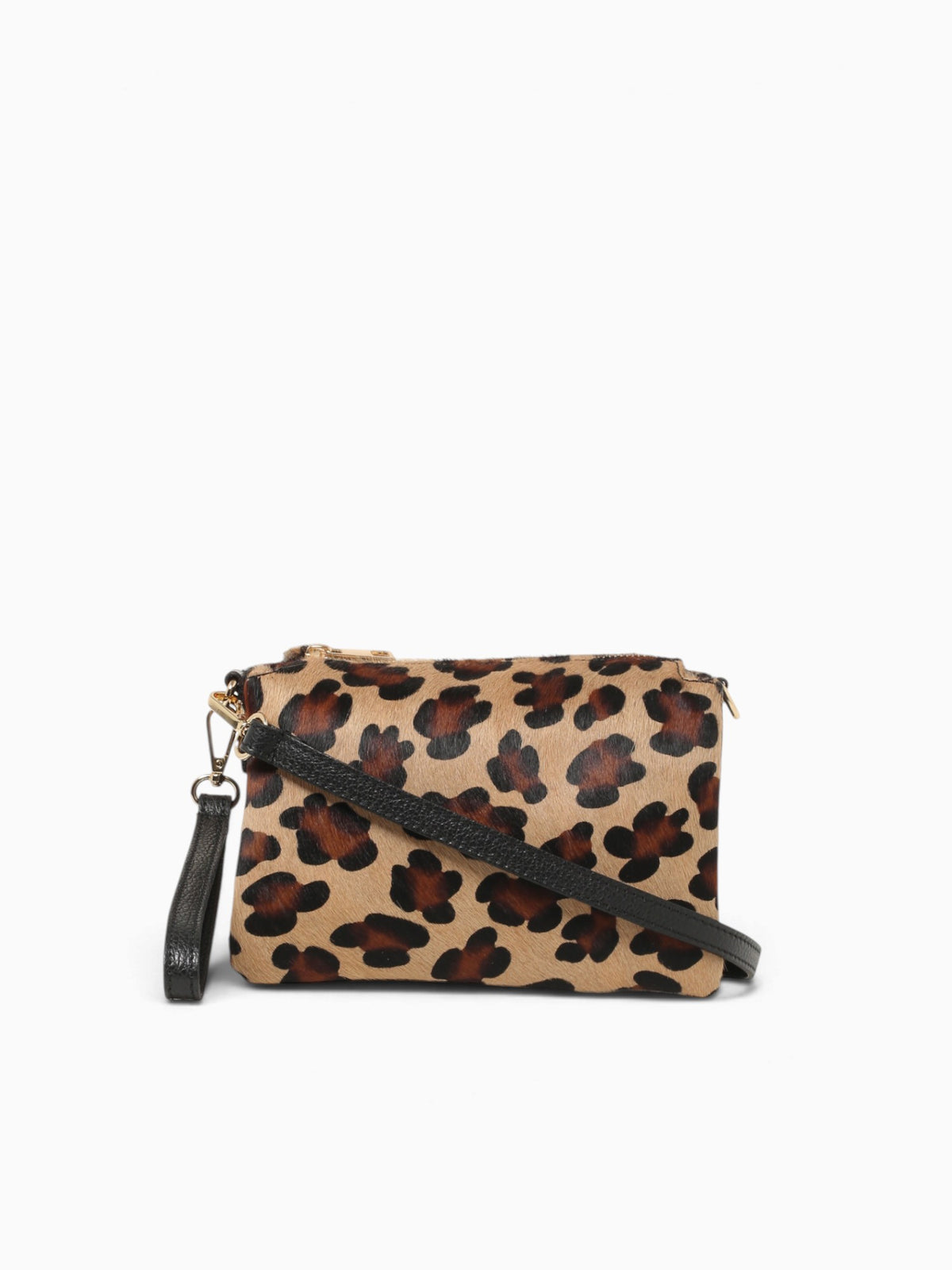 Elvira Crossbody Leopard Brown Multi