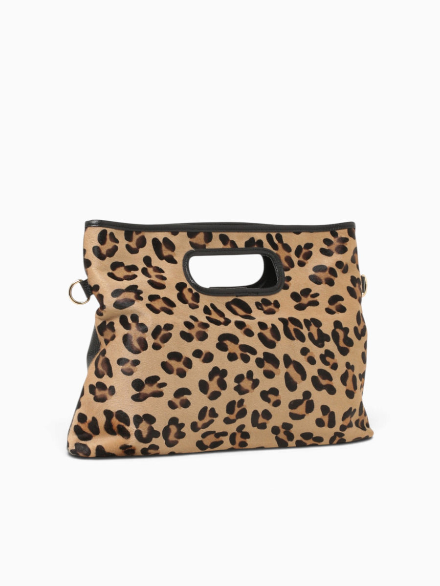 Zena Top Handle Leopard Brown Multi