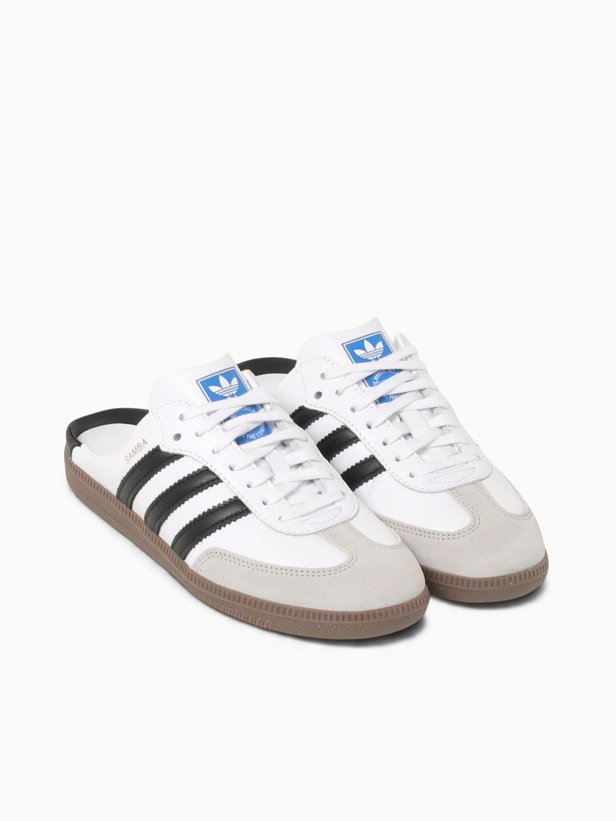 Samba Og Mule W Cloud Wht Blk leather White / 4 / M