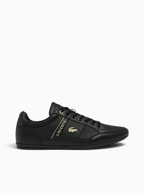 Chaymon Blk Gold leather Black / 8 / M