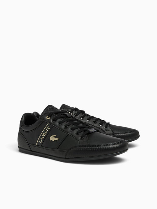 Chaymon Blk Gold leather Black / 8 / M