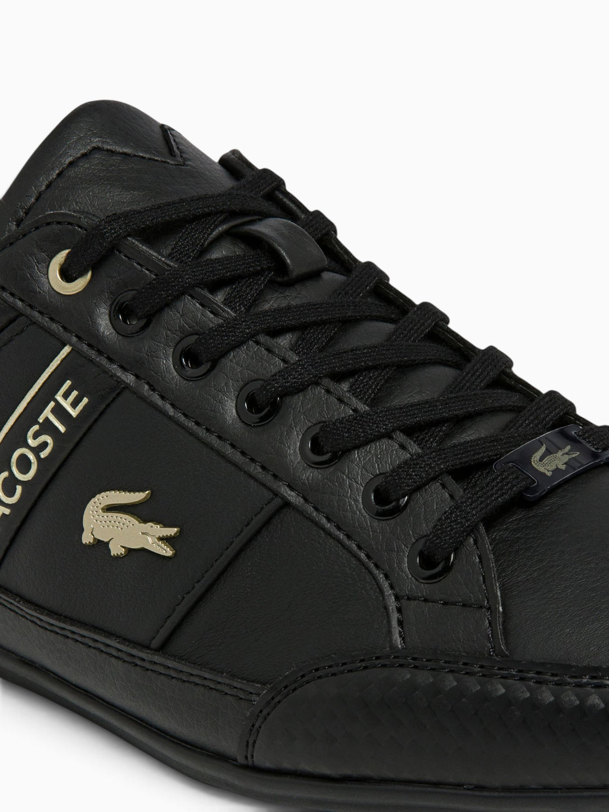 Chaymon Blk Gold leather Black / 8 / M