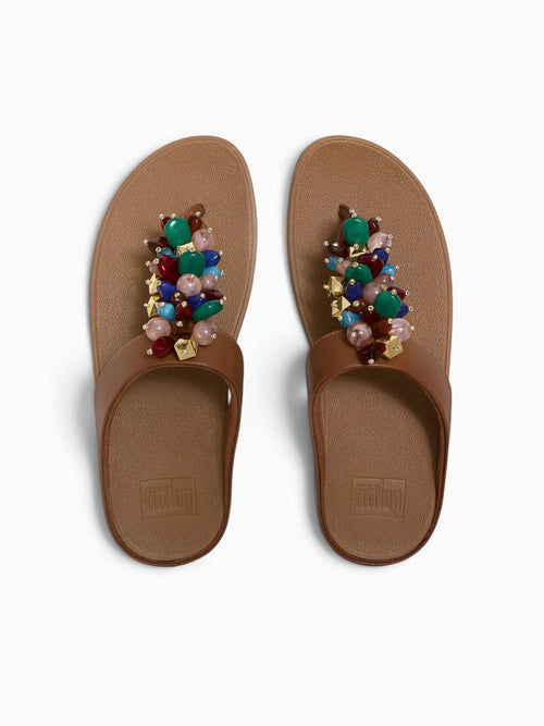 Fino Beadcluster Terracota Tan leather Tan / 5 / M