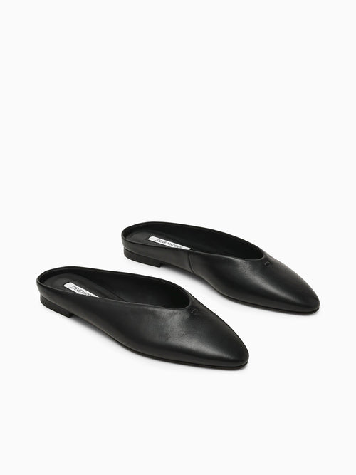 Sherman Black Leather Black / 6 / M