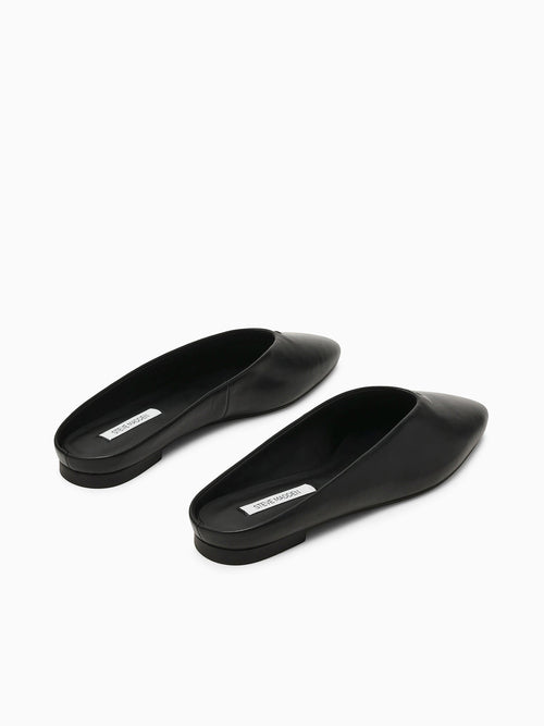 Sherman Black Leather Black / 6 / M