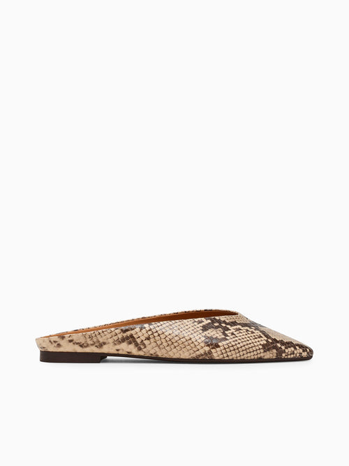 Sherman Snake Leather Brown Multi / 6 / M