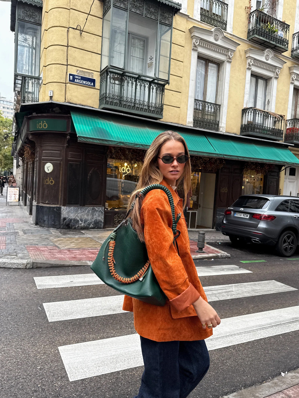 Petra Shoulder Bag Green Green