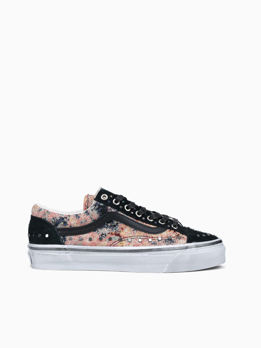 Lx Old Skoo 36 Floral Rivets Multi / 8 / M