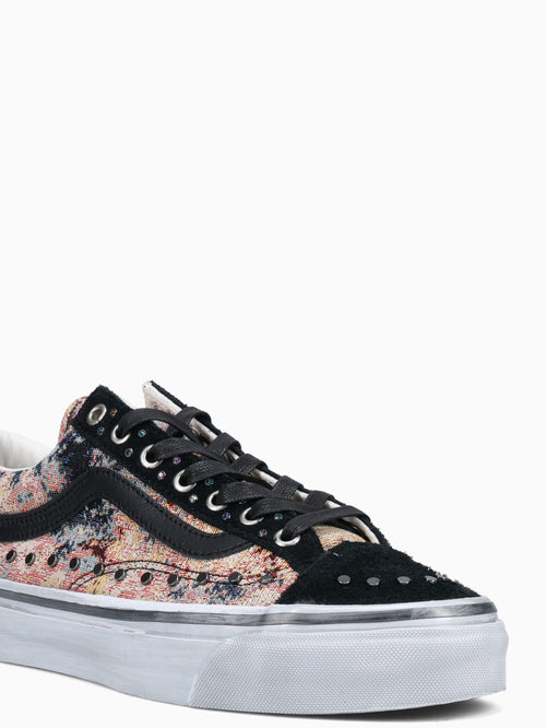 Lx Old Skoo 36 Floral Rivets Multi / 8 / M