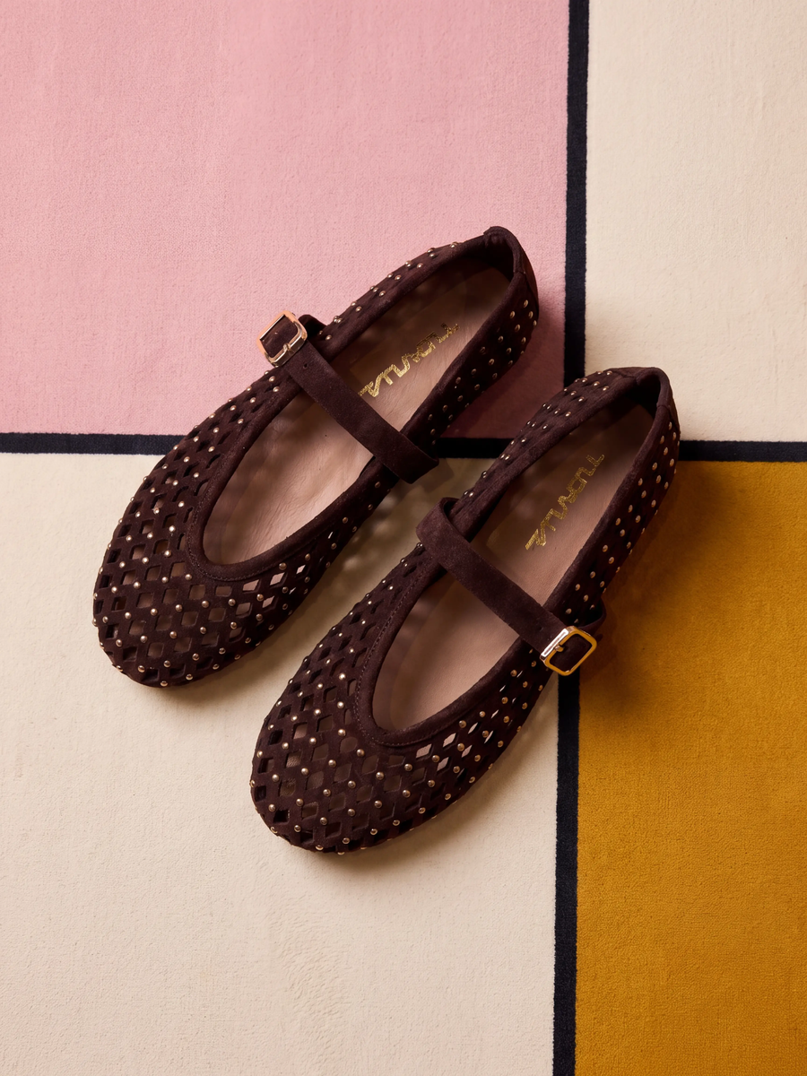 Zeynep Brown Suede