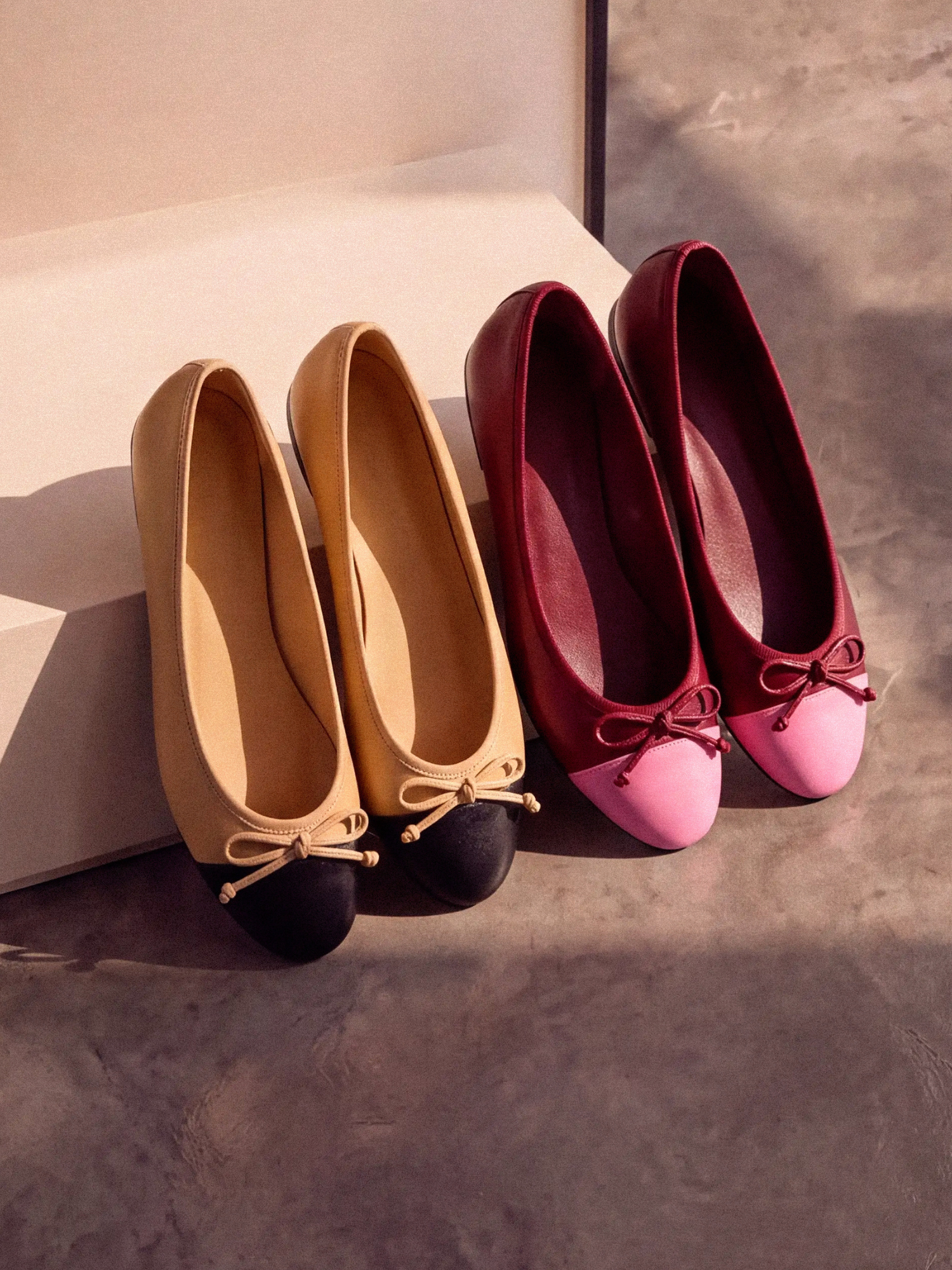 Camille Red Pink nappa