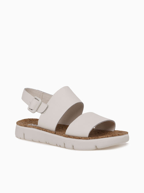 Oruga Sandal K201038010 Off White White / 36 / M