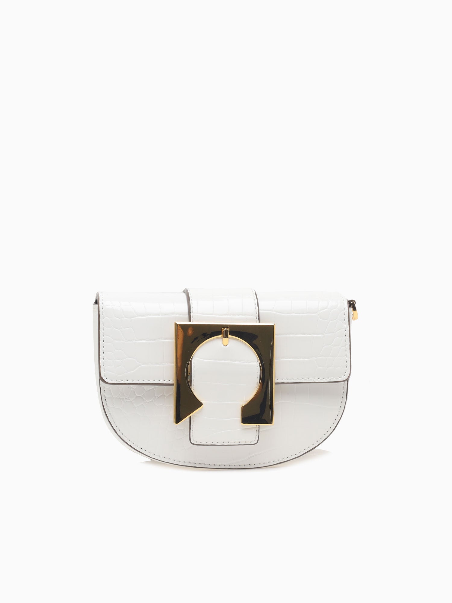 CX848 Calista Flap Bag White White