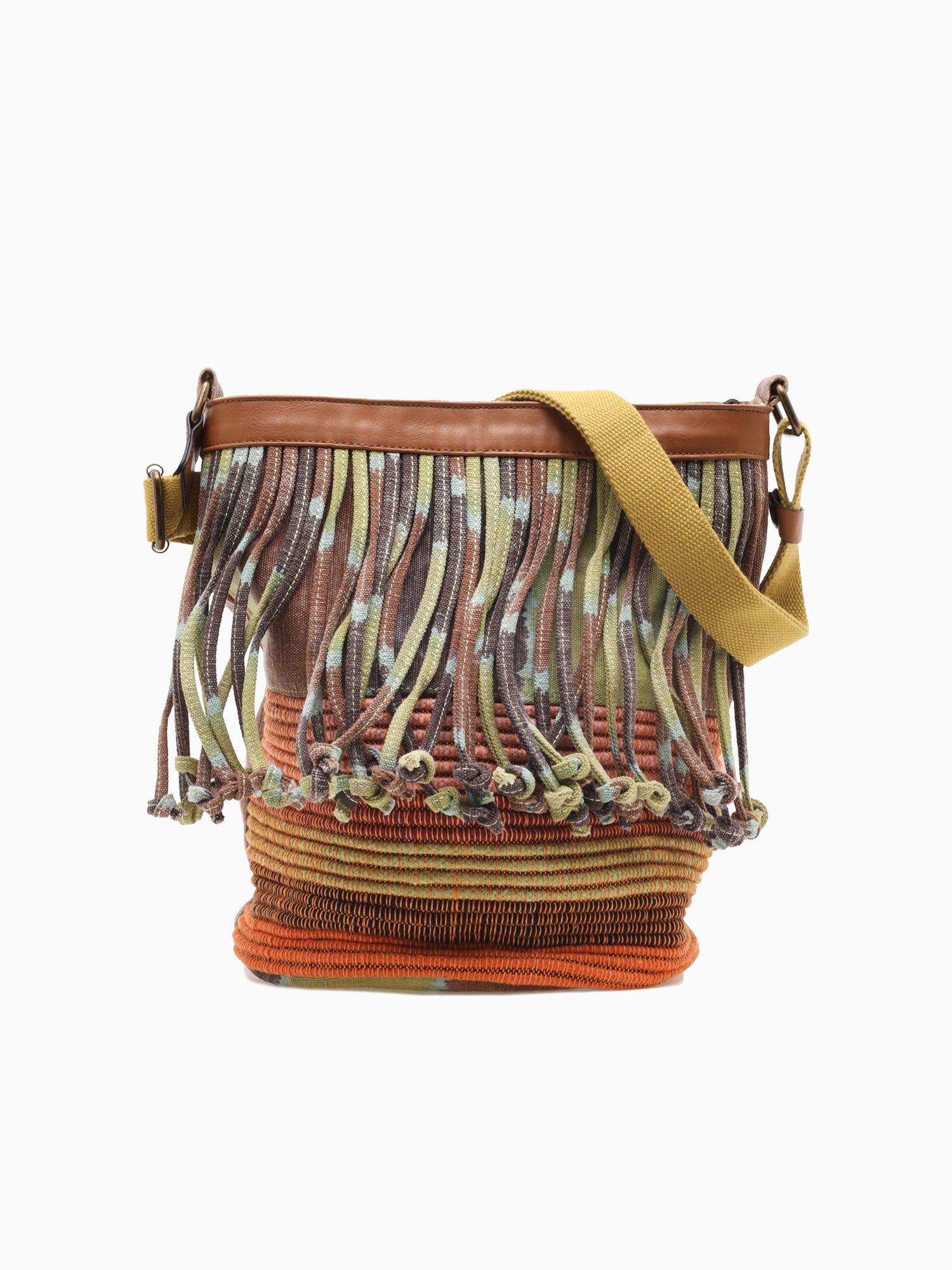 6858 Xia Bucket Brown Multi Brown Multi