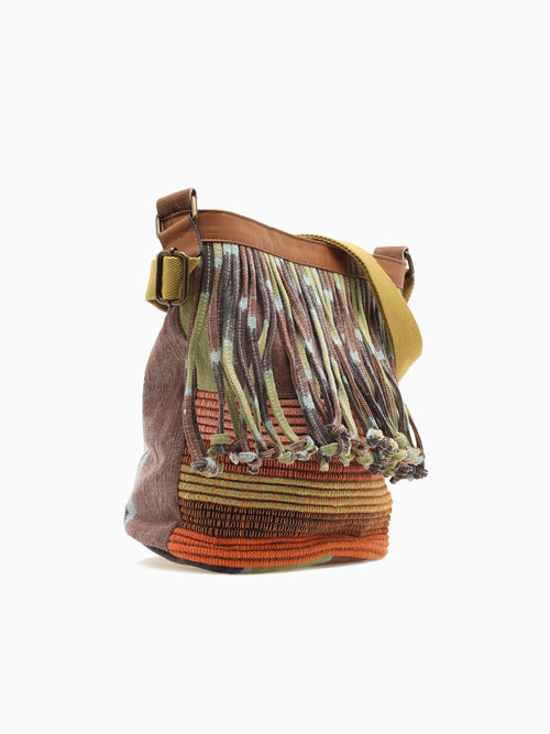 6858 Xia Bucket Brown Multi Brown Multi