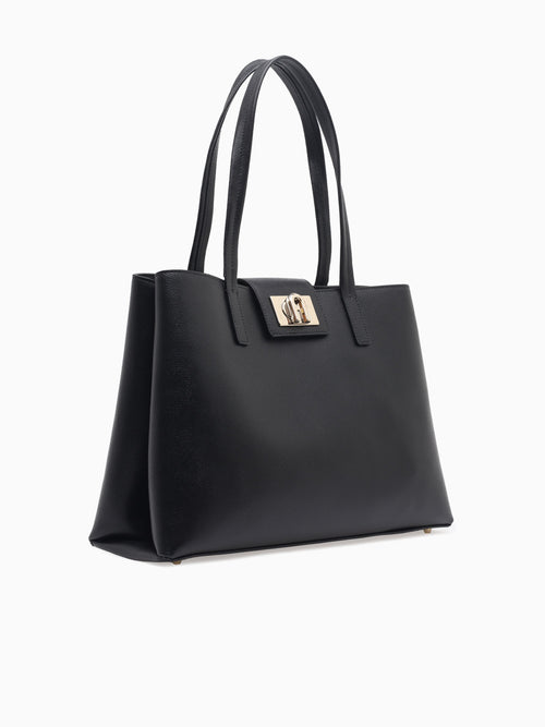 Furla 1927 L Tote Nero Black