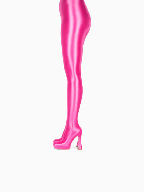 Pantalones Fuschia Fabric Pink / 5 / M