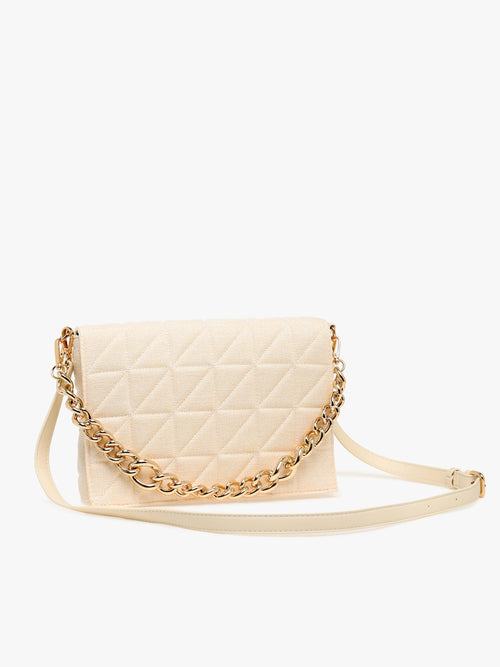 Temperance Shoulder Bag Beige Beige