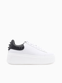 Moby Studs White Black nappa Black / 36 / M