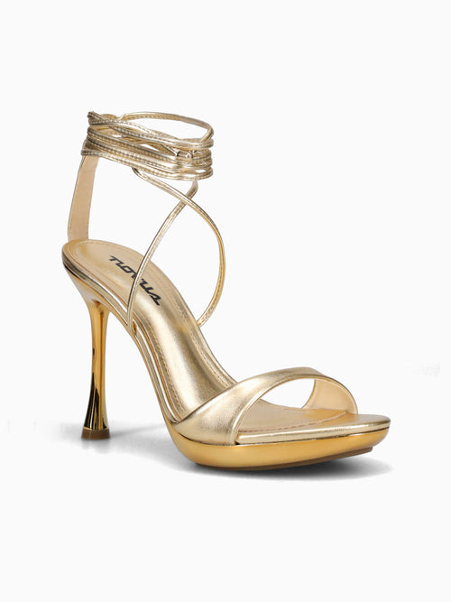 Lucia Gold Nappa Metal Gold / 5 / M