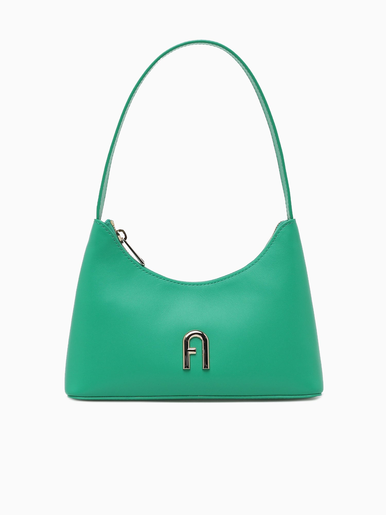 Furla Diamante Mini Shoulder Bag Volt Green