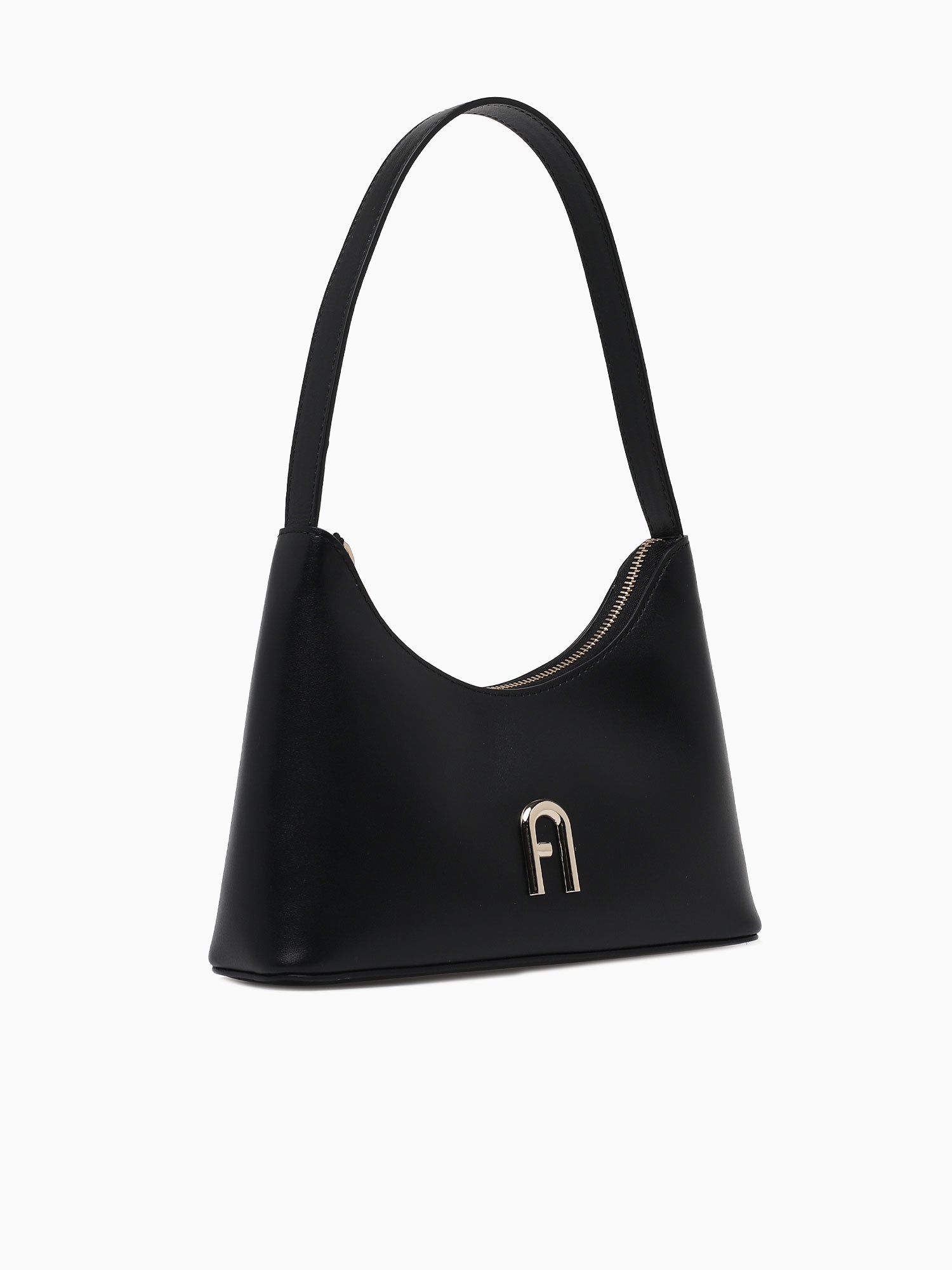 Furla Diamante Mini Shoulder Bag Nero Black