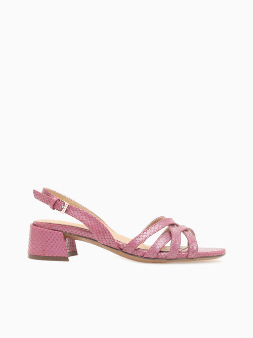 Jolee Plum Snake Leather Pink / 5 / M