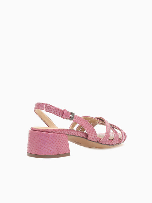 Jolee Plum Snake Leather Pink / 5 / M