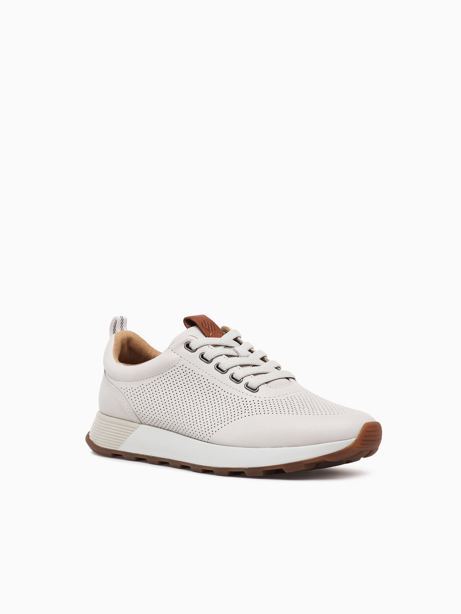 Kinnon Perfed Jogger White Full Grain White / 7 / M