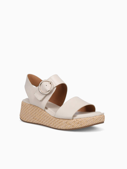 Faedra Beige Leather Beige / 6 / M