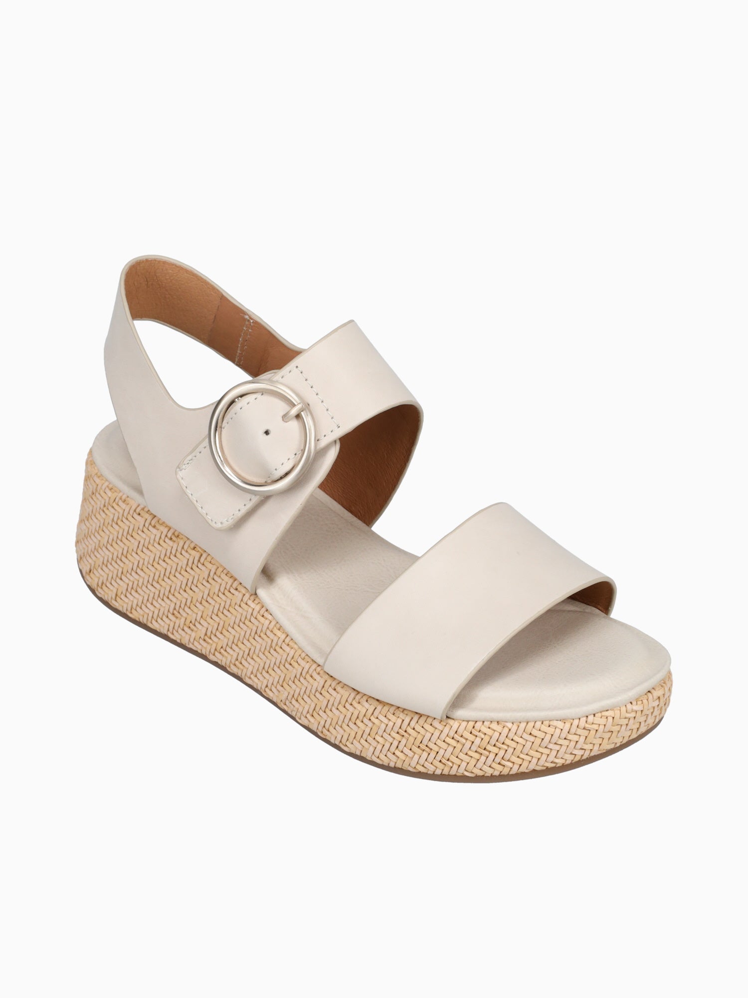 Faedra Beige Leather Beige / 6 / M