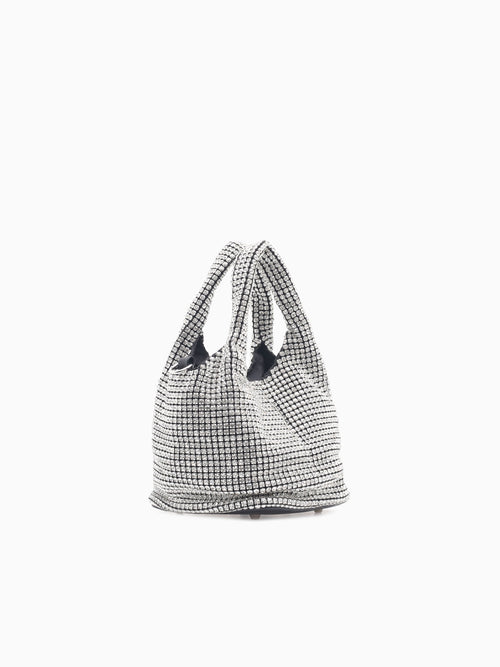 Rihanna Top Handle Bag Silver Silver