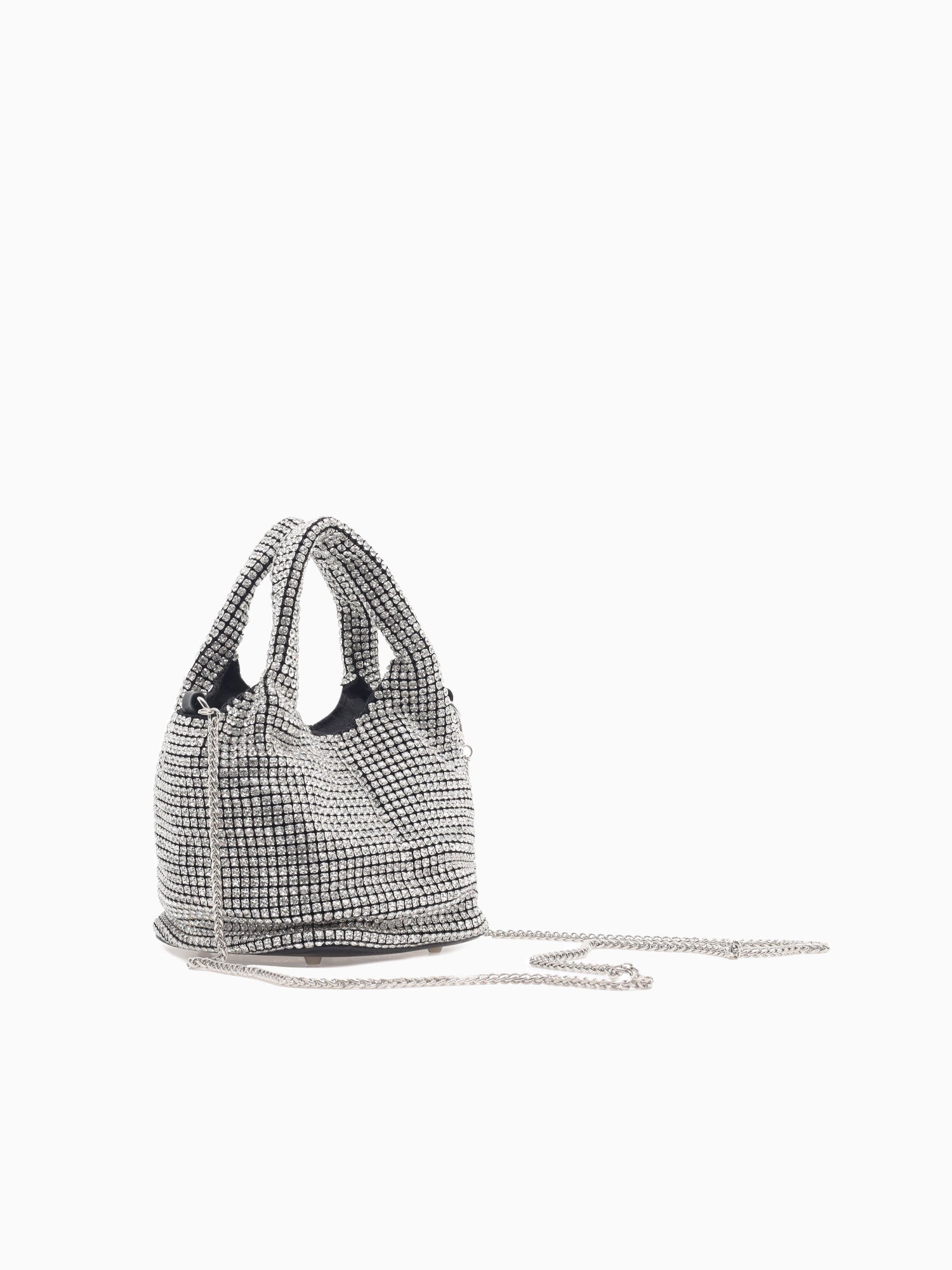 Rihanna Top Handle Bag Silver Silver
